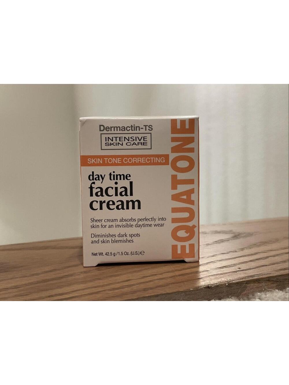 Dermactin TS Equatone day time facial cream - Dark Spots /blemishes - 1.5 fl oz